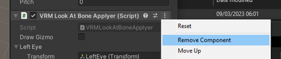 Removing the Look At Bone Applyer from the ... menu