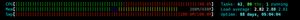 Screenshot of htop showing very high resource usage.