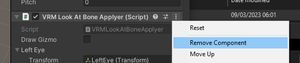 Removing the Look At Bone Applyer from the ... menu